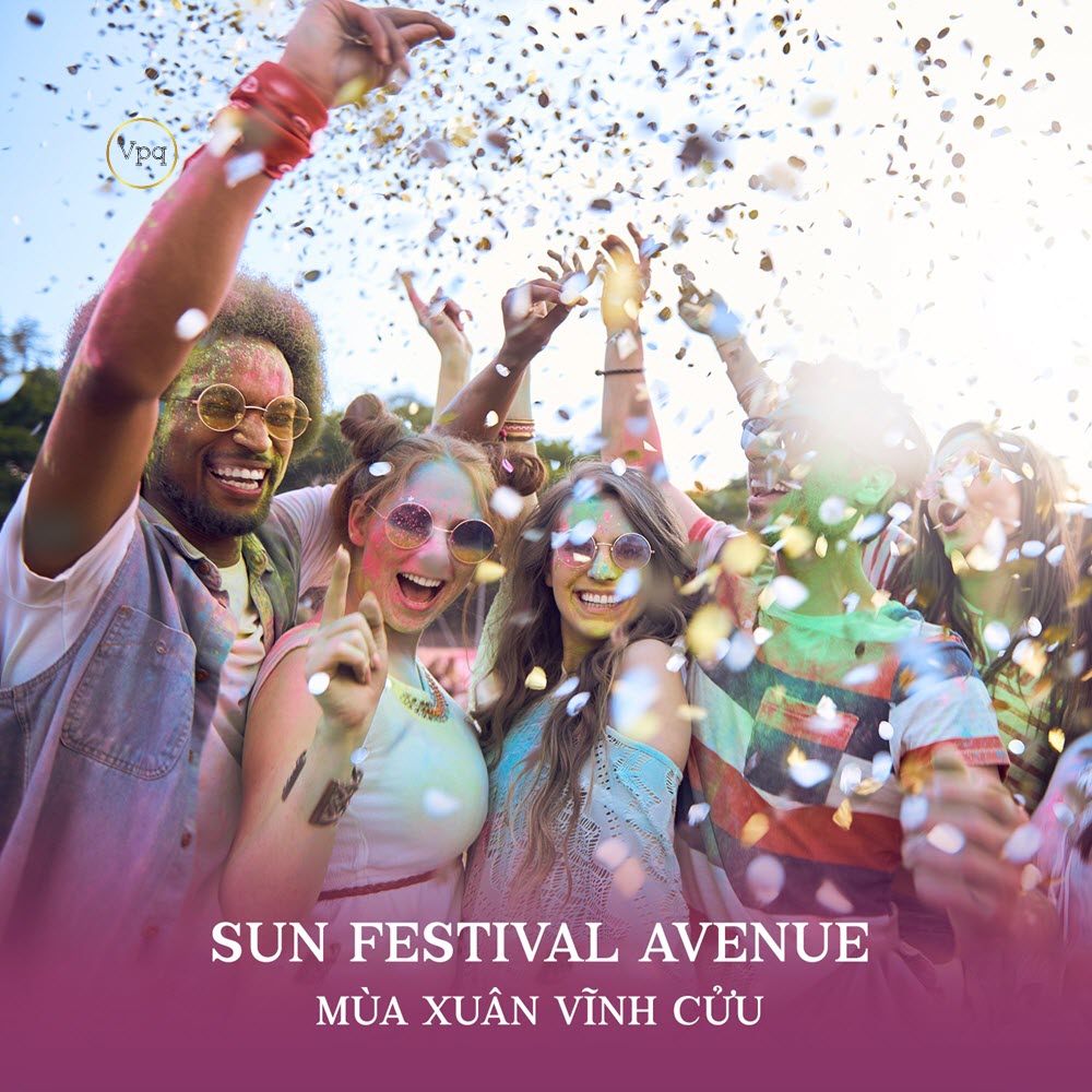 Sun Festival Avenue - nơi mùa xuân vĩnh cửu