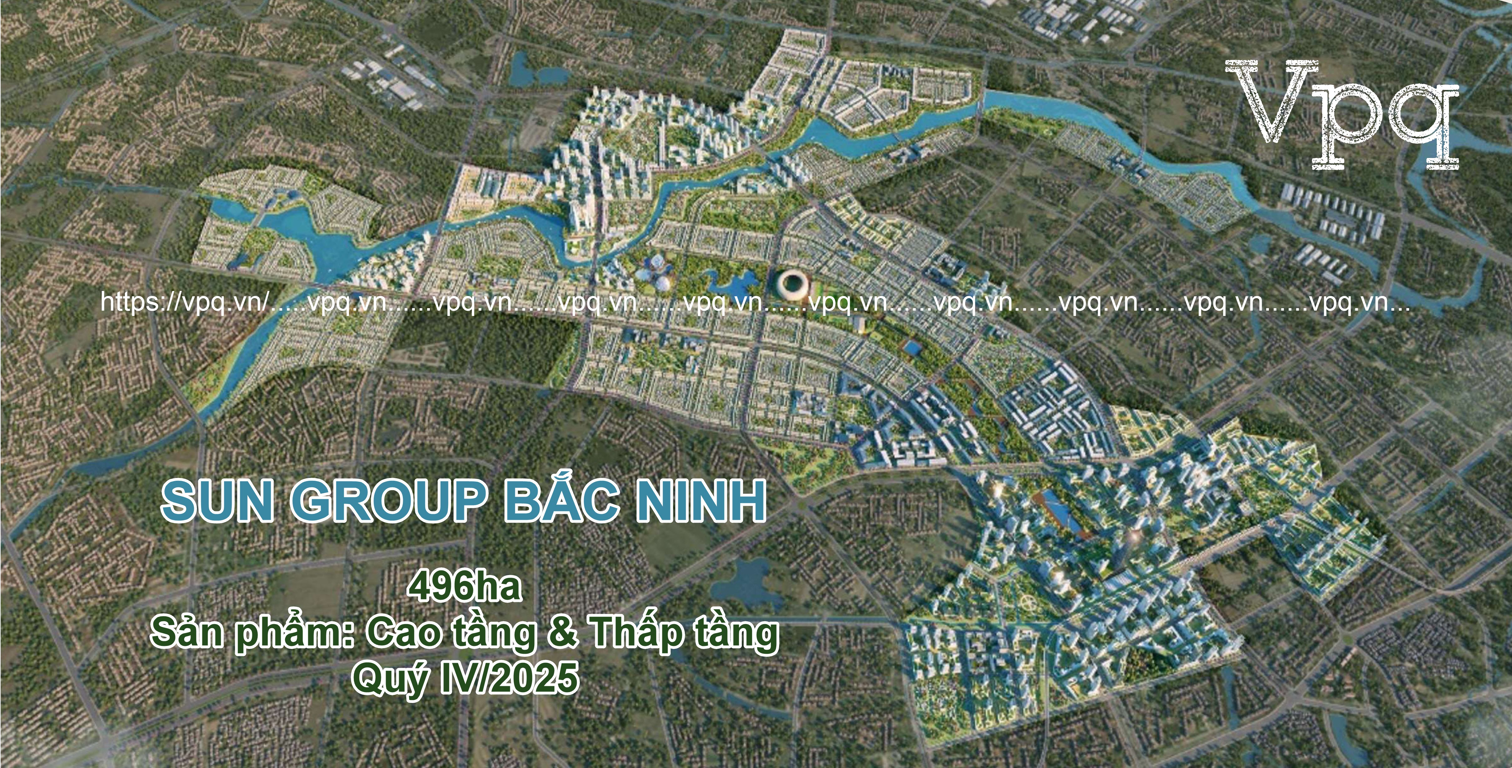 Sun Group dự kiến phát triển dự án quy mô 496ha tại Bắc Ninh