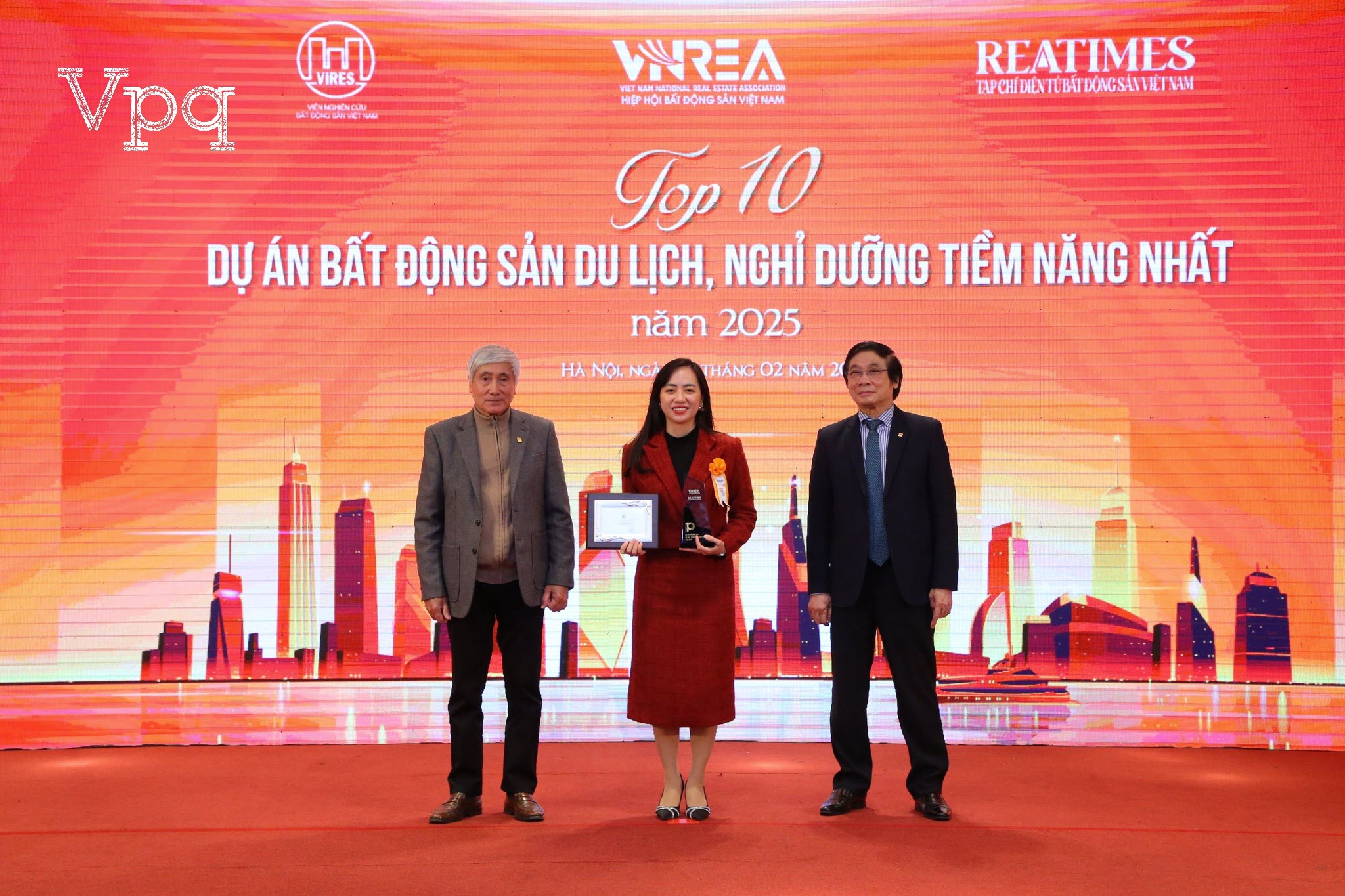 Dự &aacute;n Sun Urban City H&agrave; Nam được vinh danh Top 10 dự &aacute;n bất động sản, du lịch nghỉ dưỡng tiềm năng nhất năm 2025
