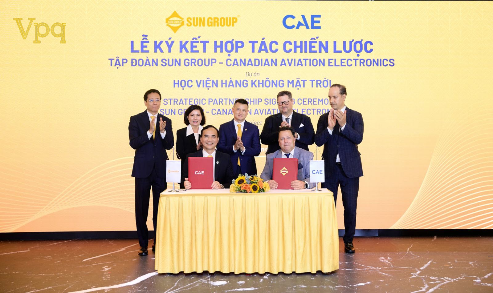Sun Group ch&iacute;nh thức k&yacute; hợp t&aacute;c chiến lược với Canadian Aviation Electronics Ltd v&agrave;o 25/8/2025