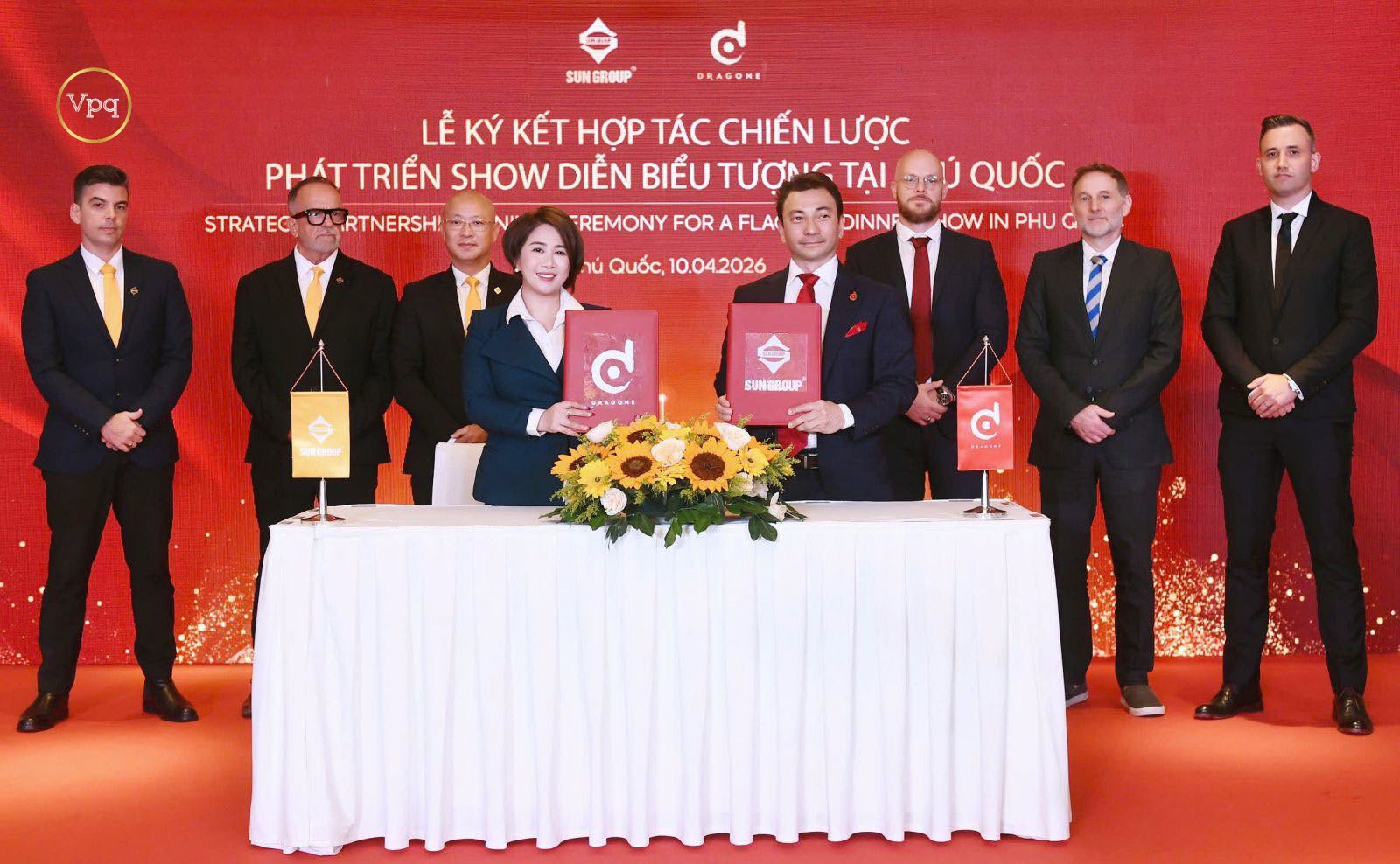 Sun Group hợp t&aacute;c chiến lược với Dragone để c&ugrave;ng kiến tạo chuẩn mực mới cho nghệ thuật biểu diễn tại Việt Nam