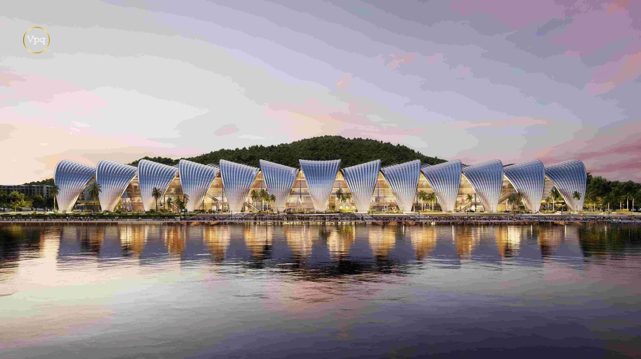 Trung t&acirc;m hội nghị v&agrave; Triển l&atilde;m APEC 2027 - nơi sẽ diễn ra show diễn biểu tượng của Sun Group v&agrave; Dragone