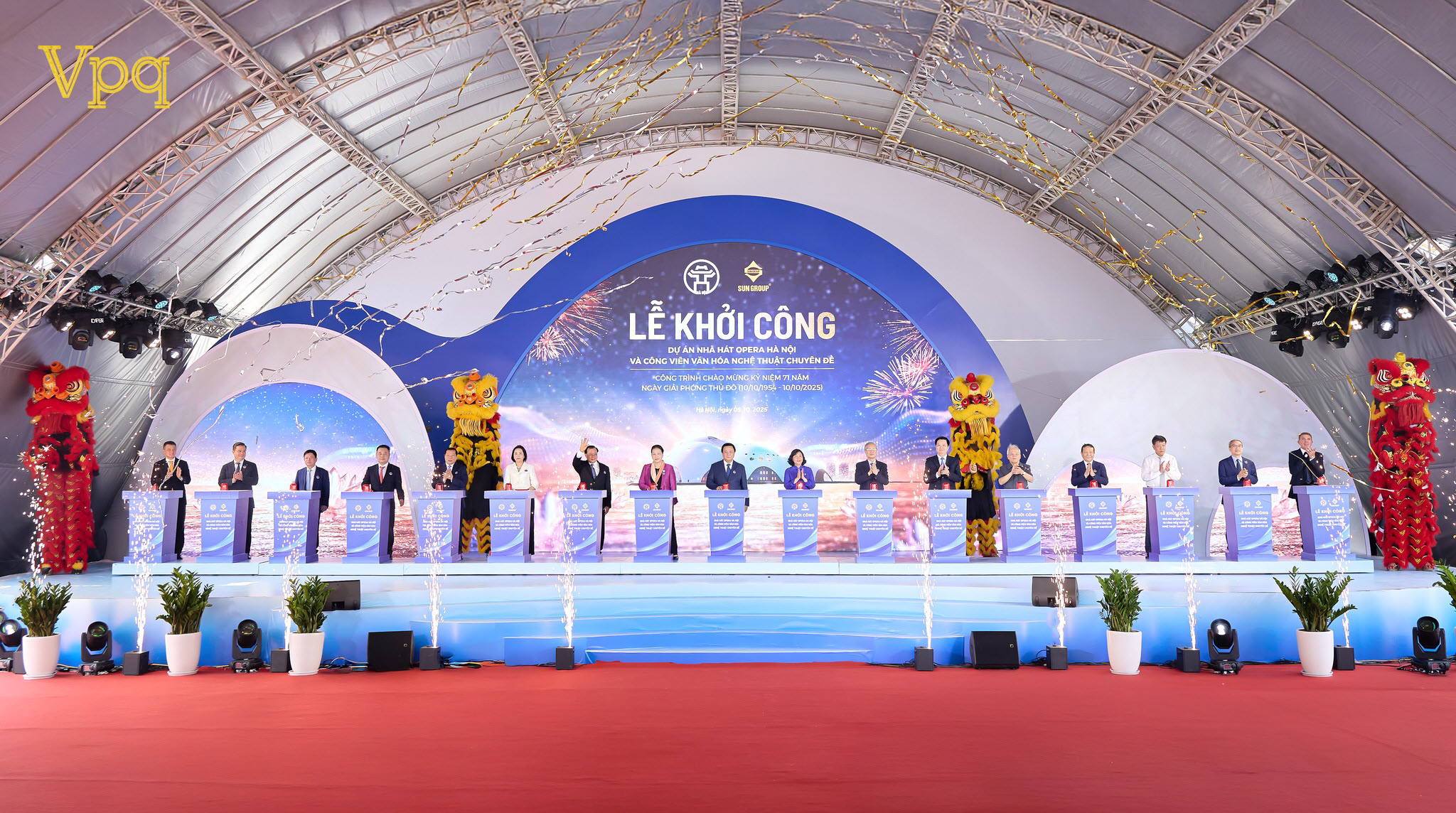 Lễ khởi công dự án nhà hát Opera Hà Nội