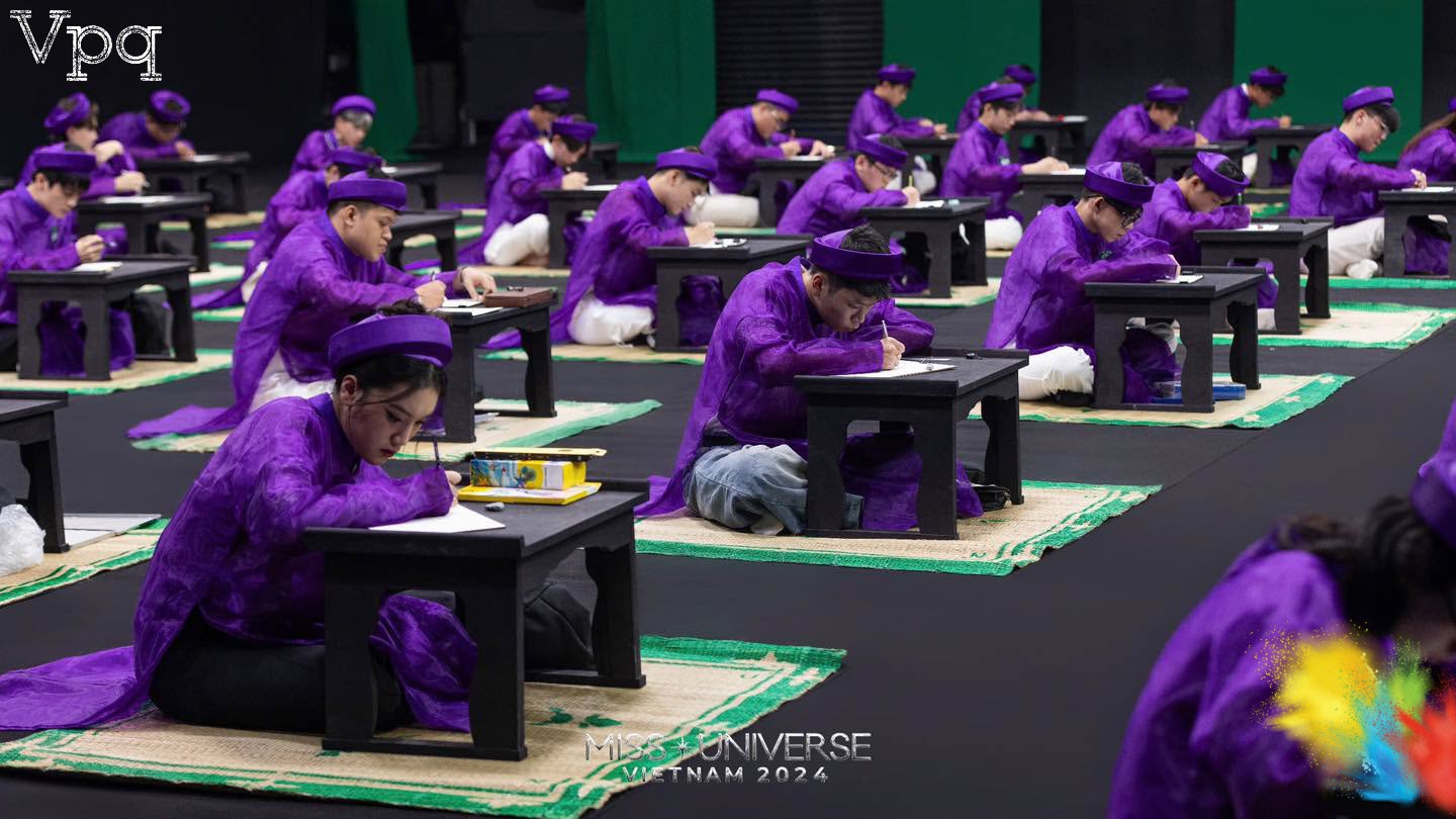 H&igrave;nh ảnh c&aacute;c sĩ tử lại Miss Universe VietNam2024