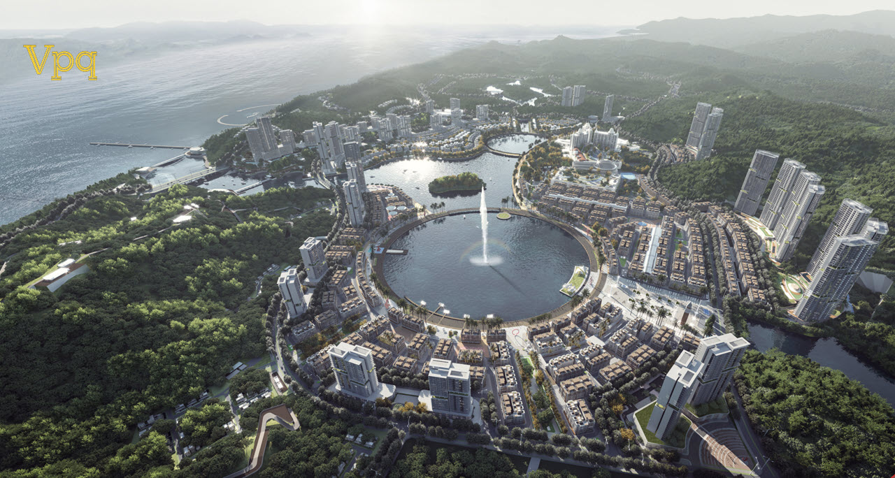 Phối cảnh dự &aacute;n Casino Sun Group V&acirc;n Đồn