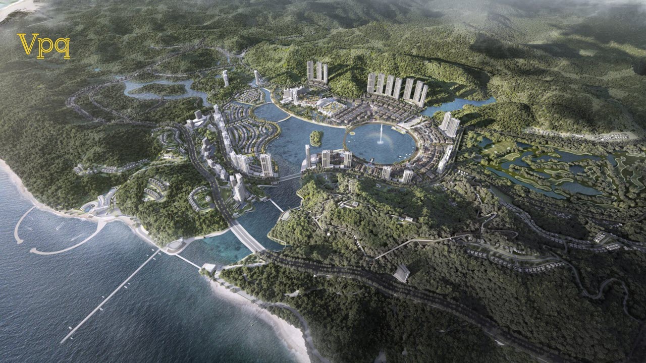 Phối cảnh Khu dịch vụ du lịch phức hợp cao cấp Casino V&acirc;n Đồn