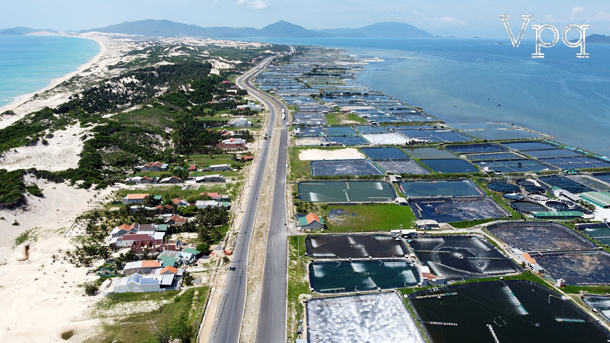 Không gian khu kinh tế Vân Phong