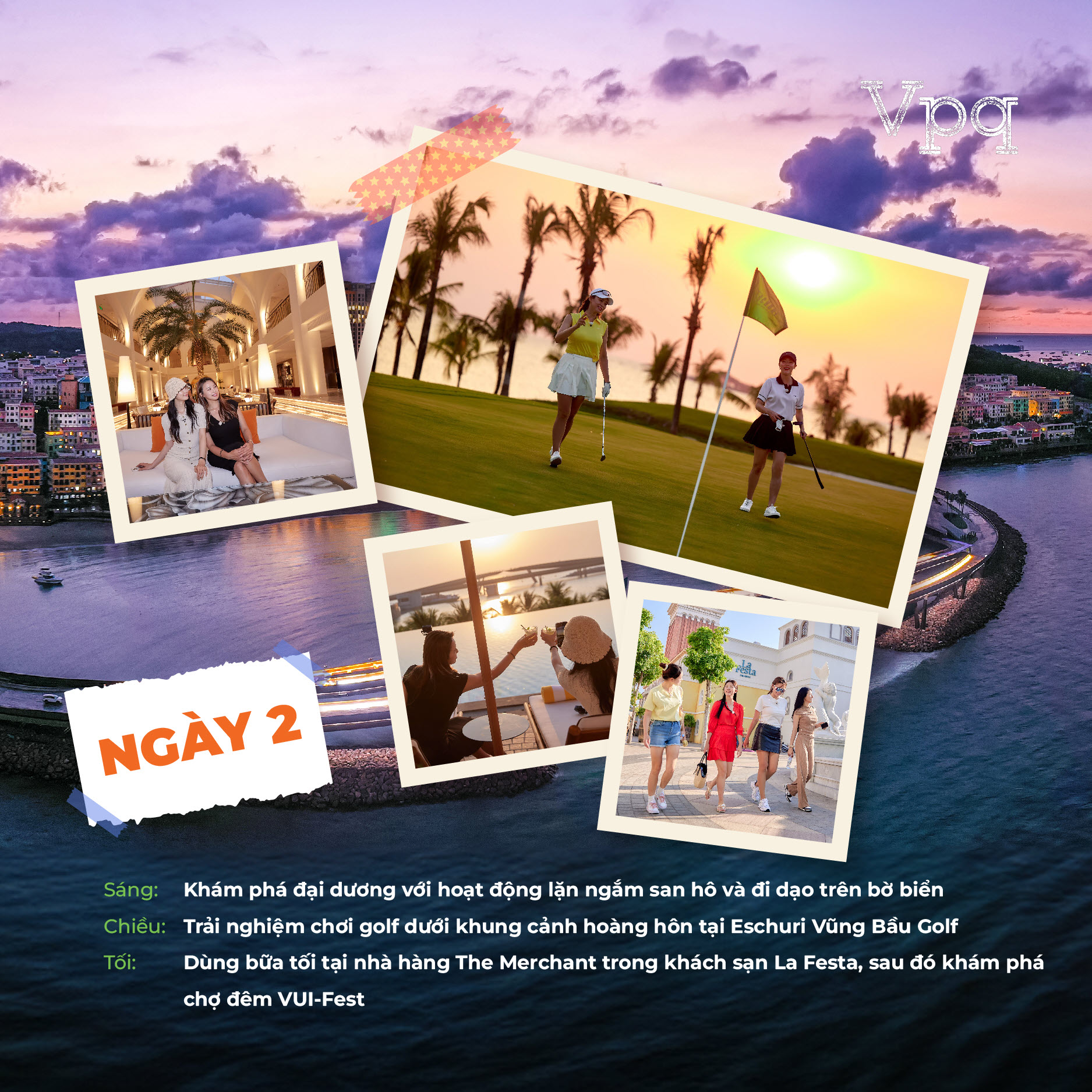 Ng&agrave;y 2: Kh&aacute;m ph&aacute; tour đảo
