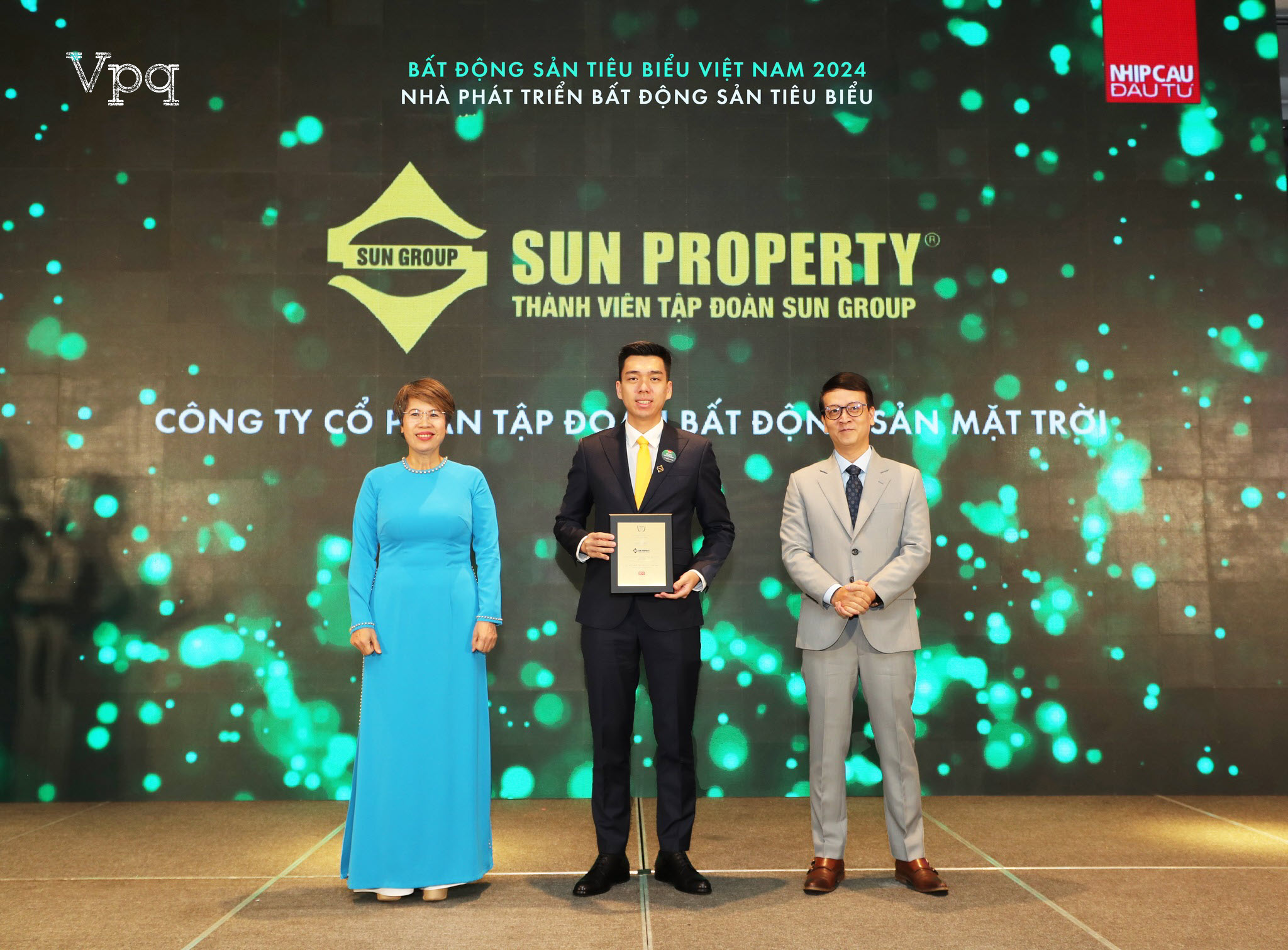 Ông Nguyễn Cao Cường - Phó Tổng Giám đốc Sun Property tại lễ vinh danh