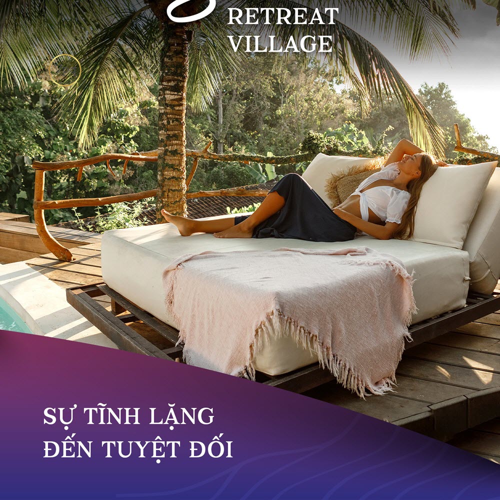 Sun Retreat Village sở hữu sự tĩnh lặng đến tuyệt đối