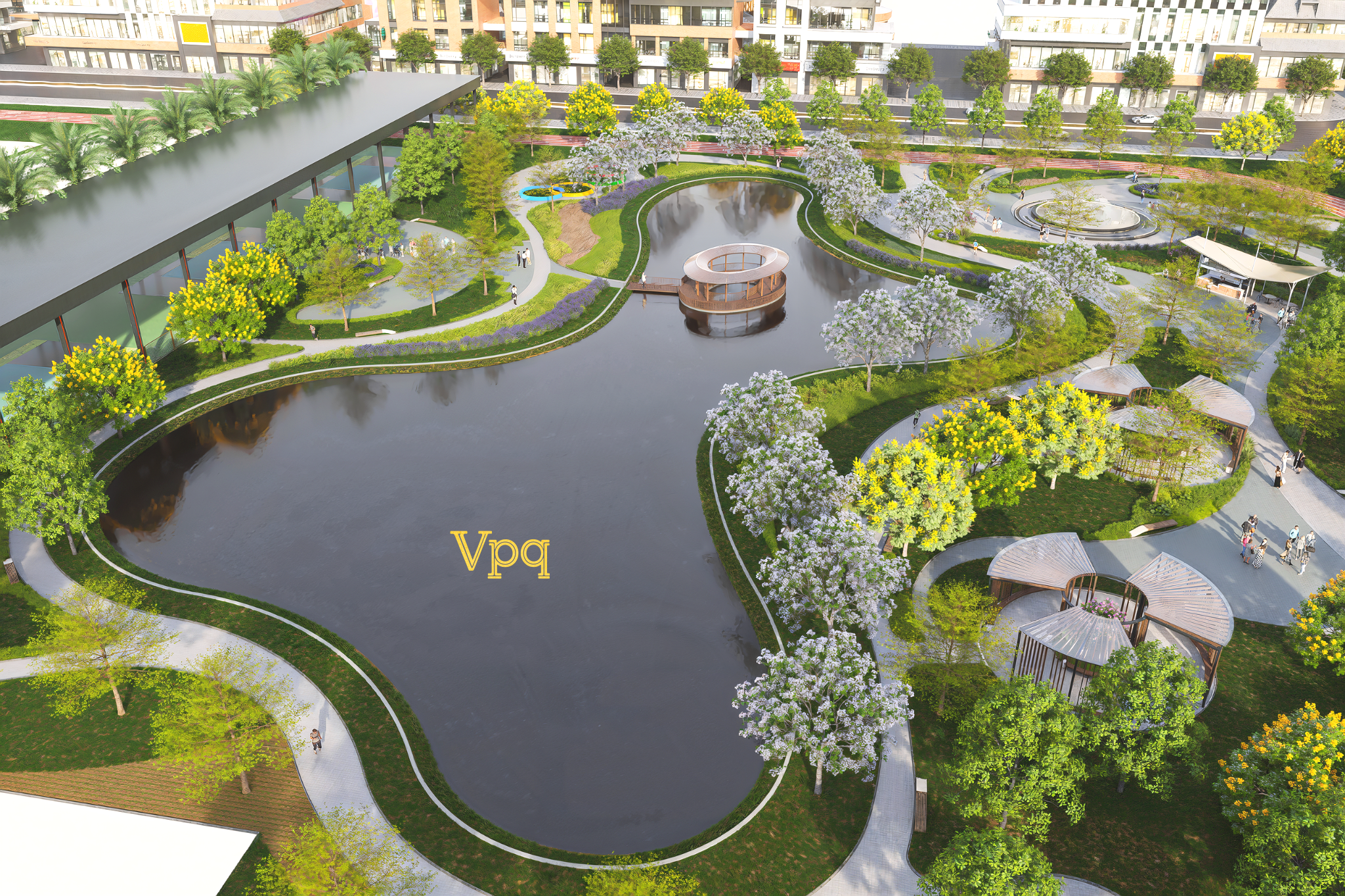 Nơi đ&acirc;y được v&iacute; như &ldquo;lá ph&ocirc;̉i xanh&rdquo; đ&iacute;ch thực giữa l&ograve;ng đ&ocirc; thị với hơn 1.000 c&acirc;y xanh tỏa b&oacute;ng khắp khu&ocirc;n vi&ecirc;n