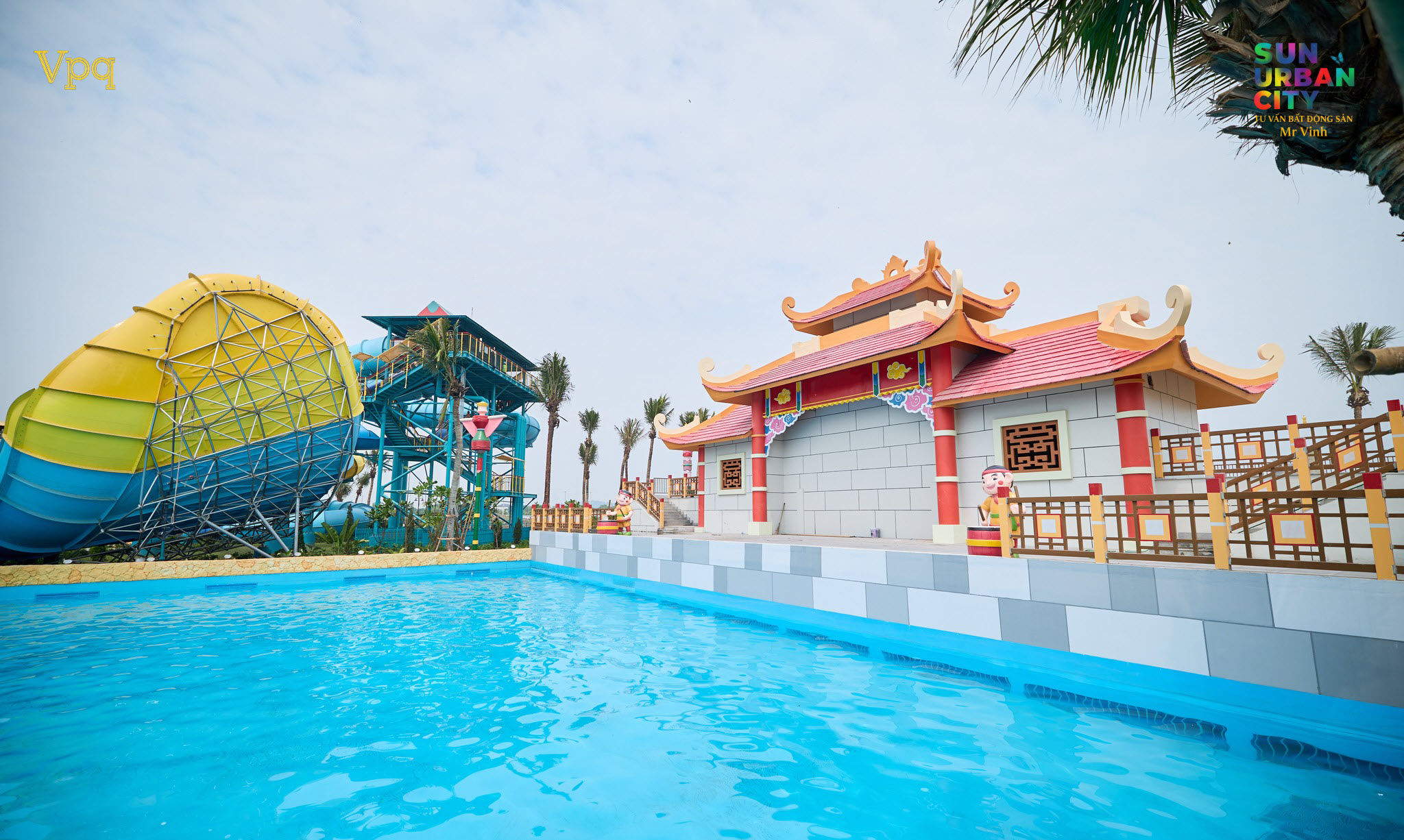 Sun World Ha Nam là công viên nước mang chủ đề múa rối nước đầu tiên tại Việt Nam
