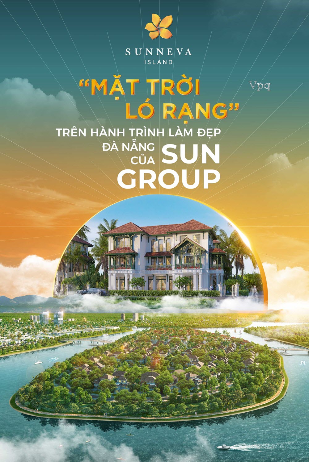 Sunneva Island - Mặt trời l&oacute; rạng tr&ecirc;n h&agrave;nh tr&igrave;nh l&agrave;m đẹo những v&ugrave;ng đất của Sun Group