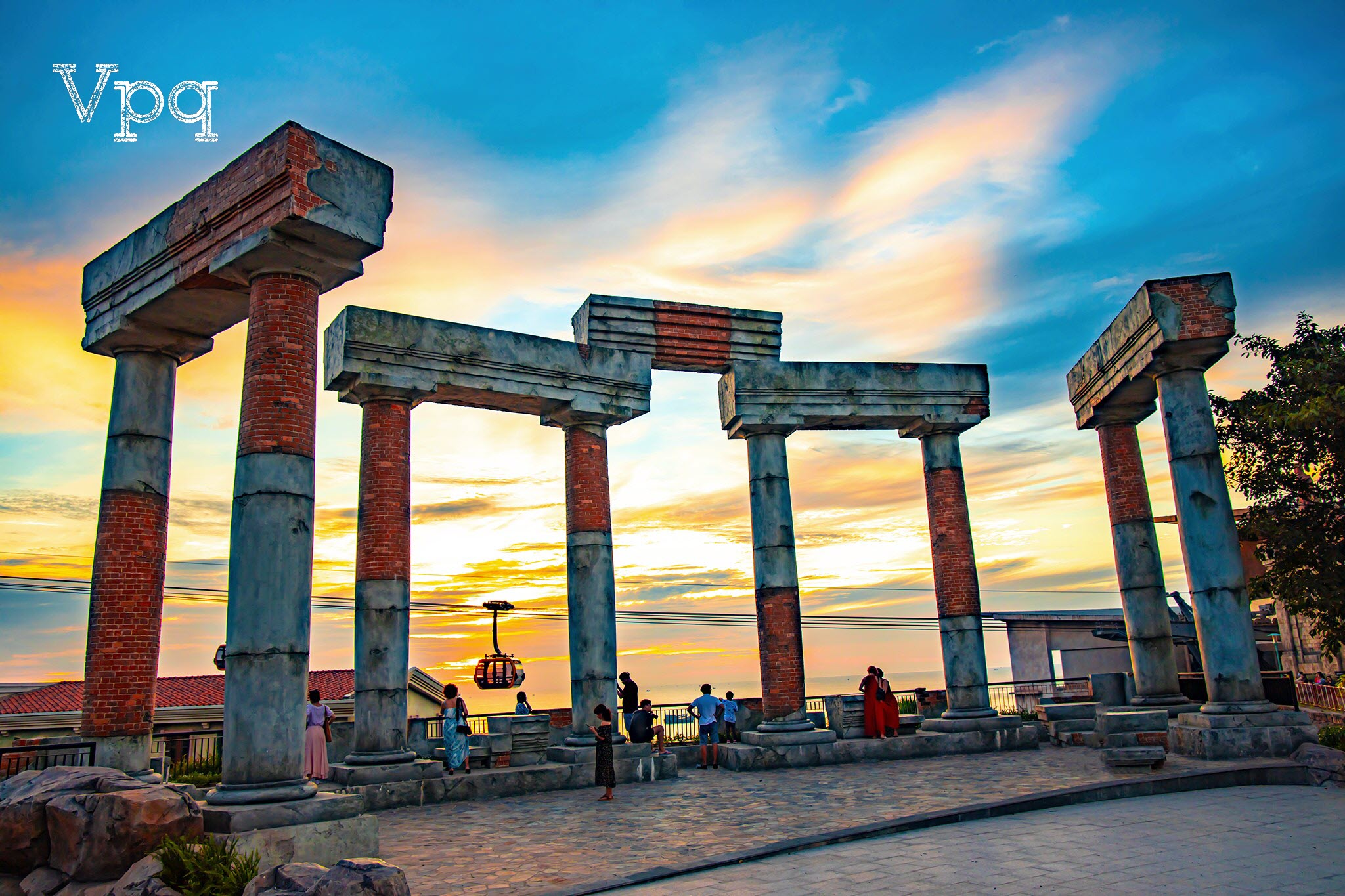 Check in cực đỉnh với t&agrave;n t&iacute;ch Pompeii Địa Trung Hải Ph&uacute; Quốc