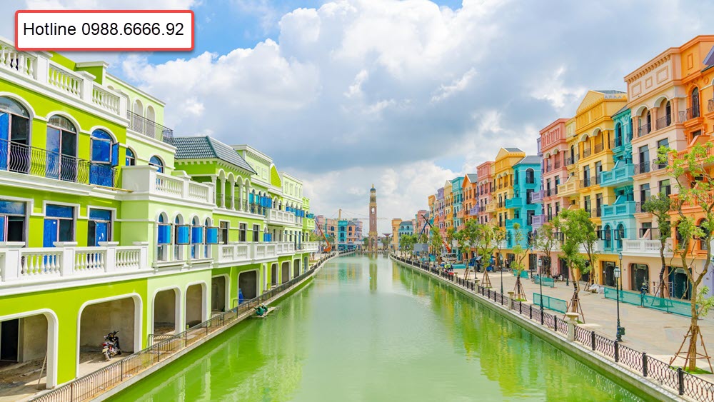 Hình ảnh Shophouse The Venice tháng 11/2023