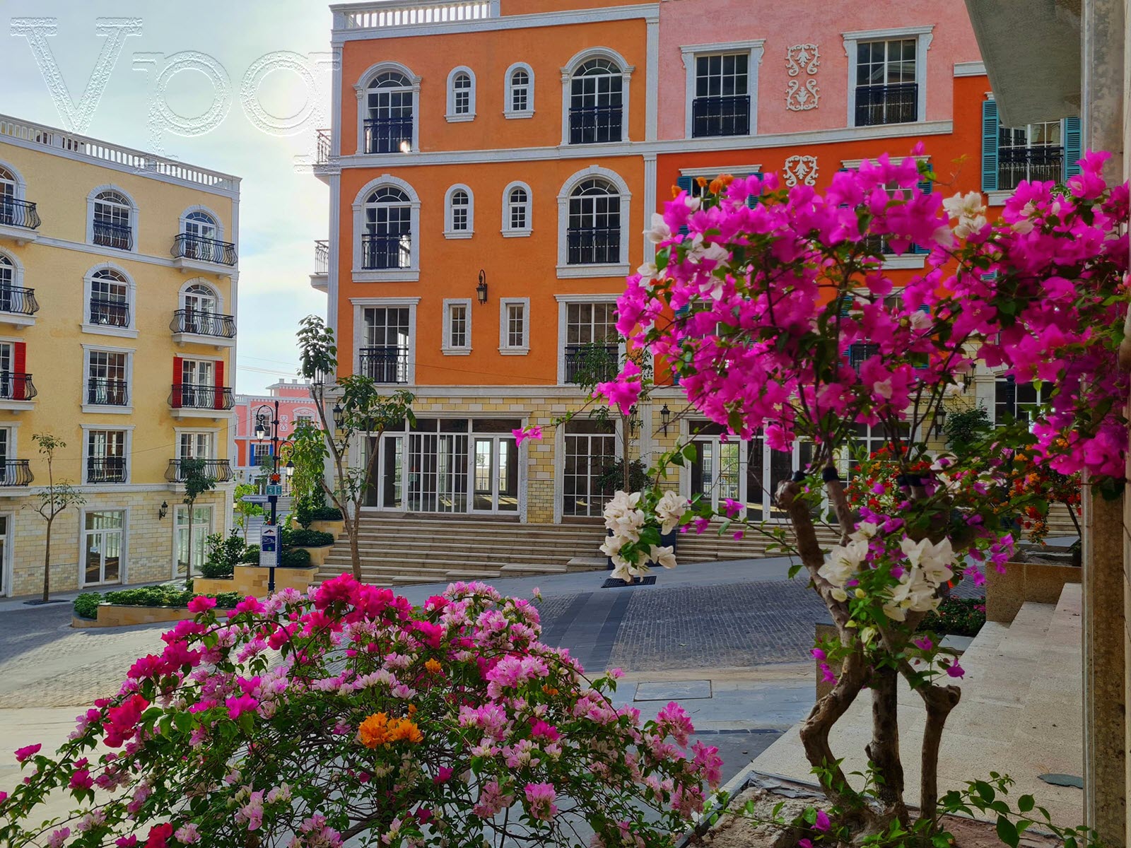Những căn nh&agrave; The Center tươi mới tại Sunset Town