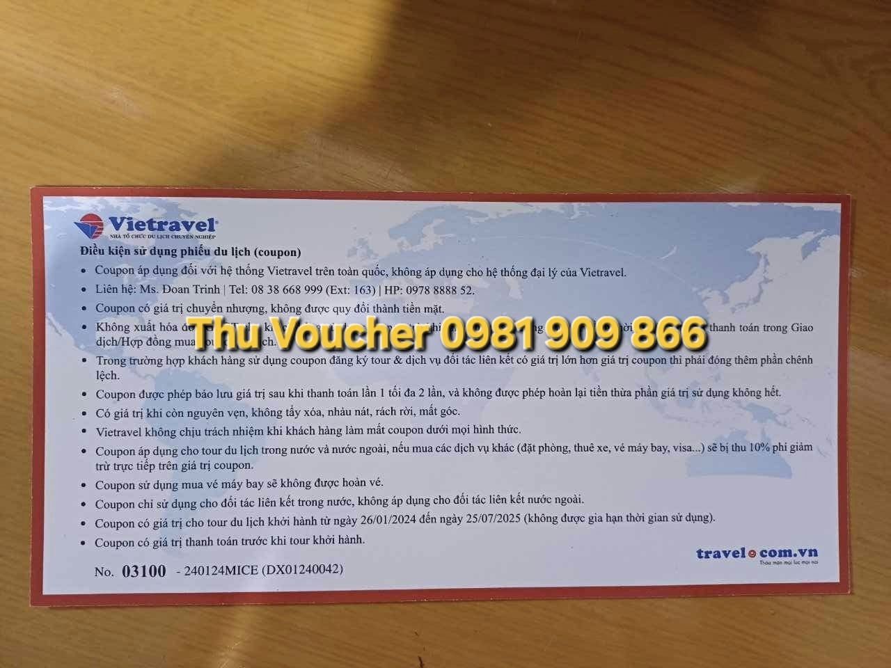 Voucher Viet Travel 