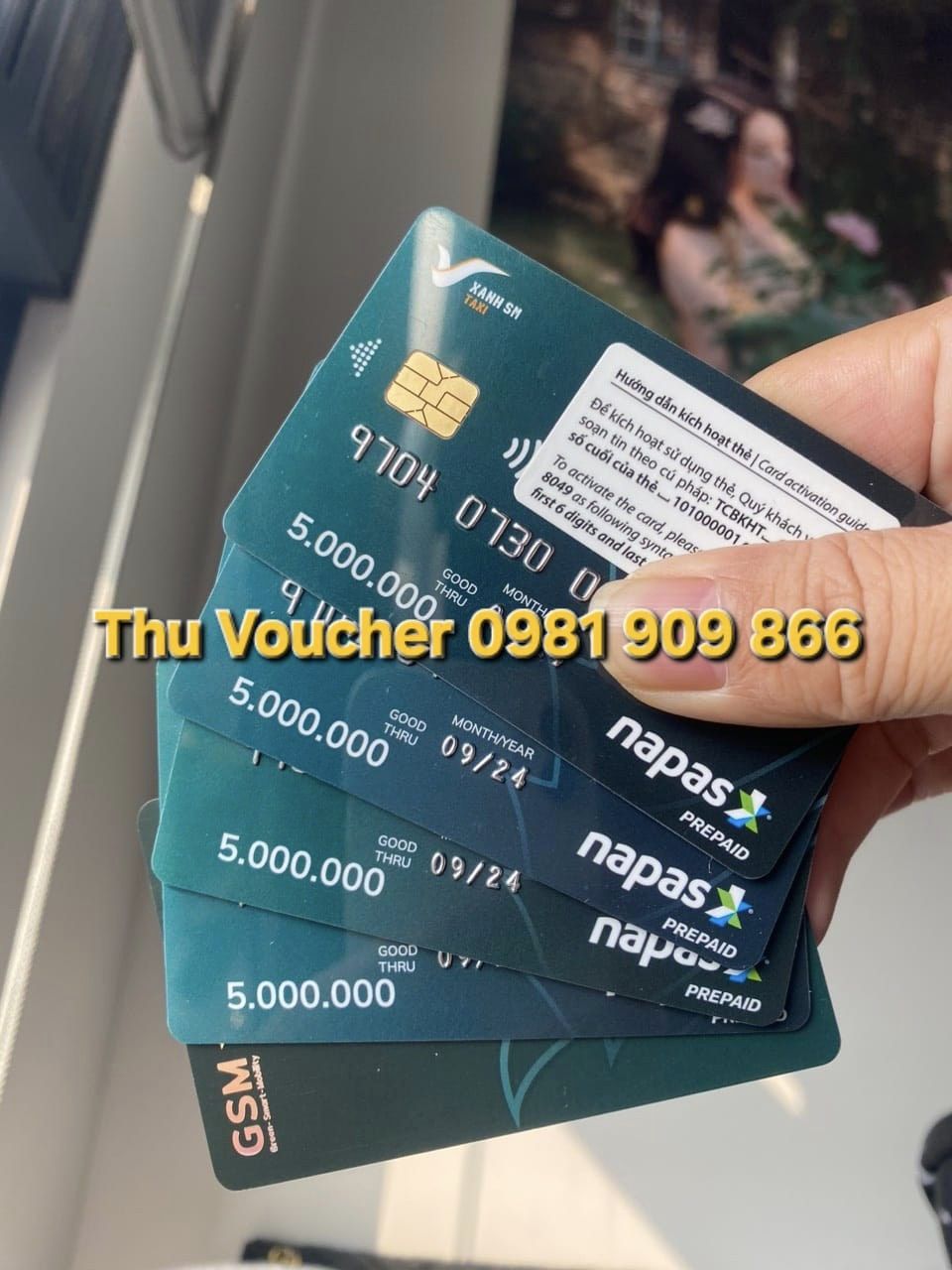 Thu mua voucher xanh sm