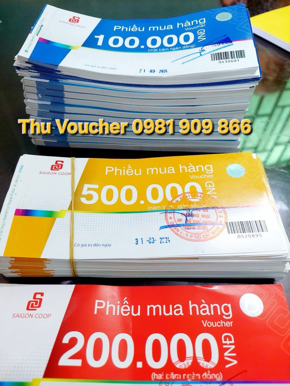 Thu mua voucher Saigon Coop