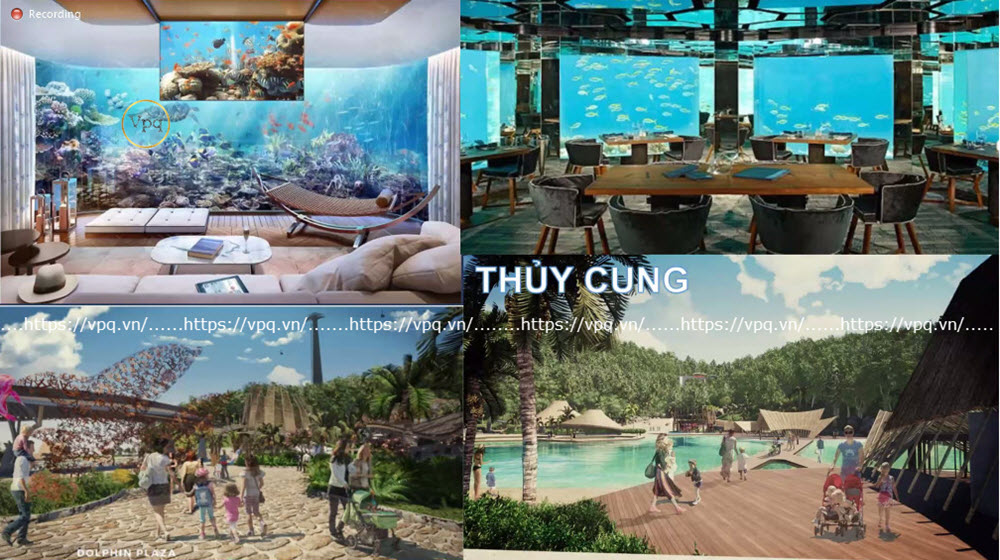 Thủy cung sẽ xuất hiện tại Đảo Thi&ecirc;n Đường H&ograve;n Thơm