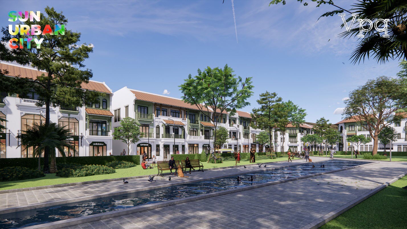 Liền kề mặt tiền 4m tại Sun Urban City Hà Nam có giá bán tốt nhất