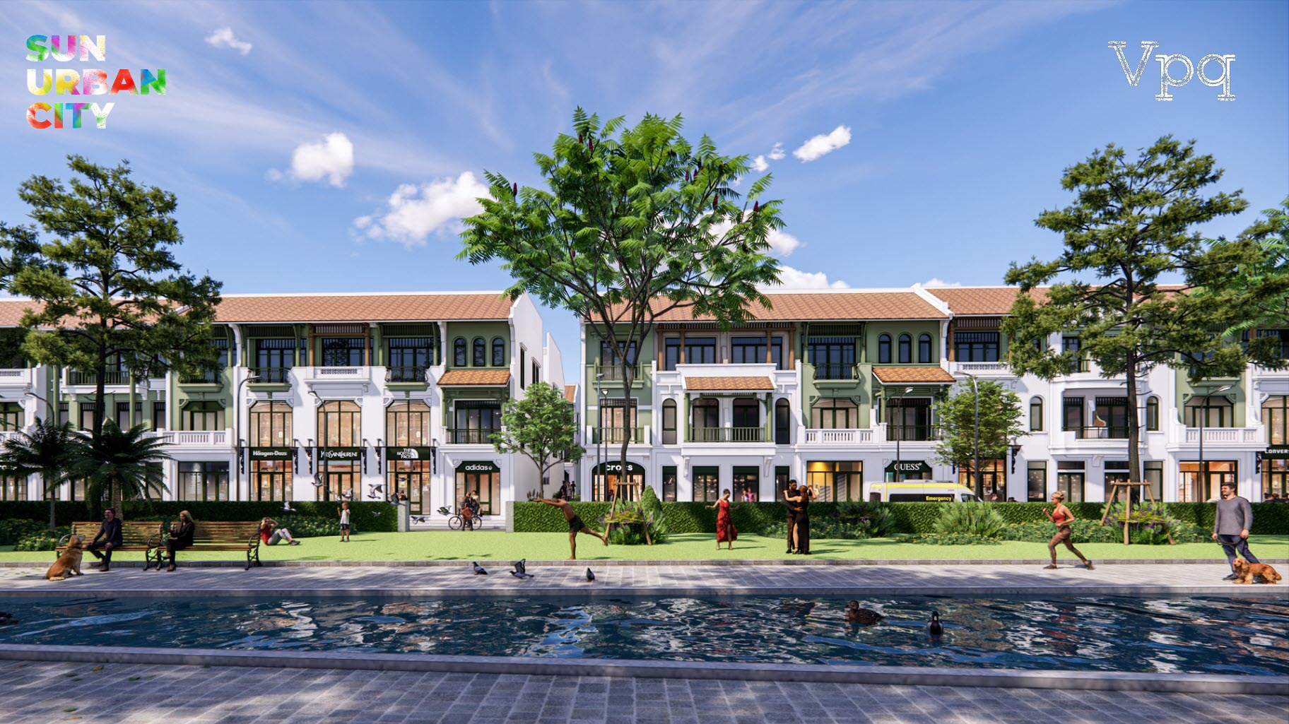 Nhà phố Townhouse mặt tiền 4m