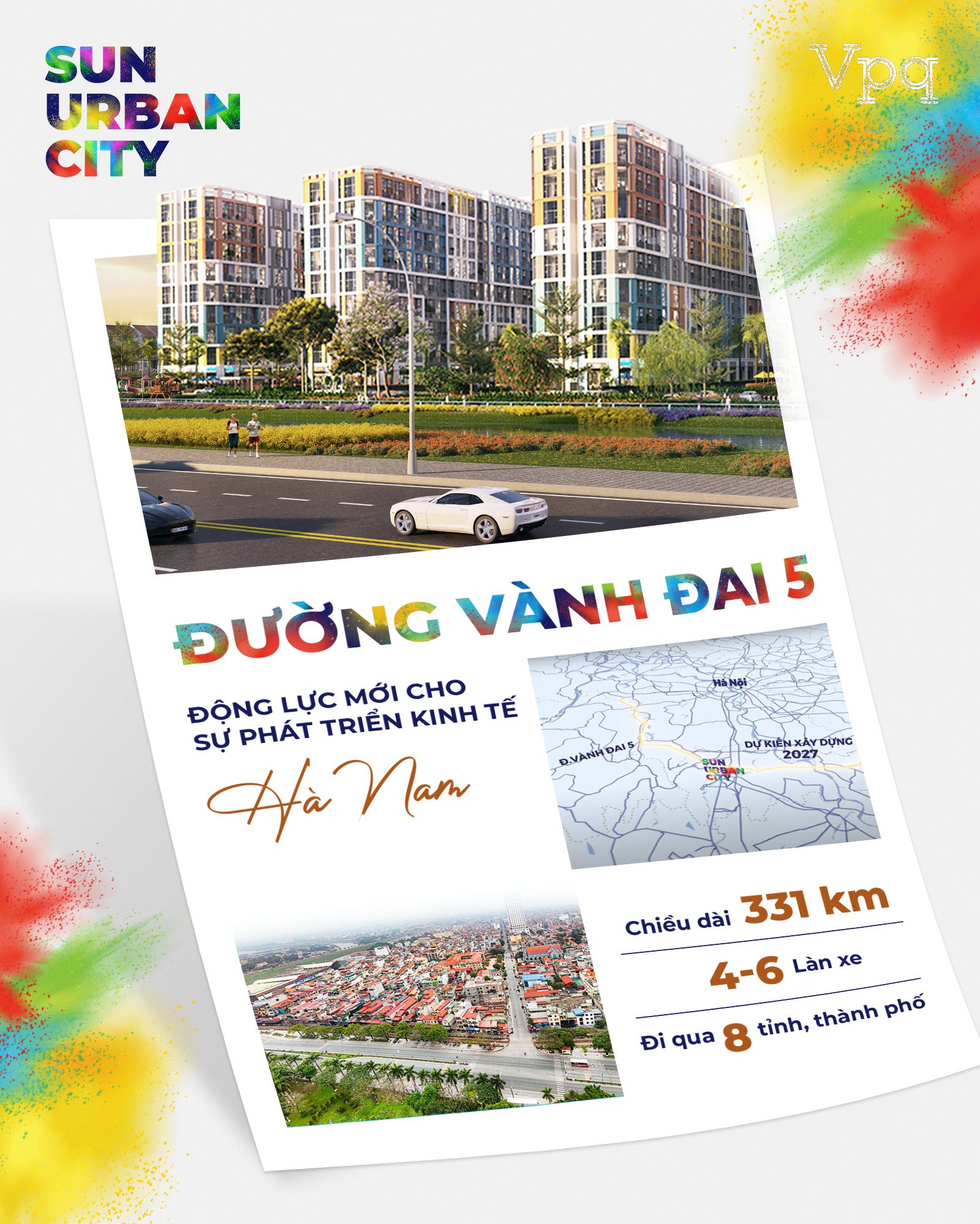 Đường v&agrave;nh đai 5 H&agrave; Nội