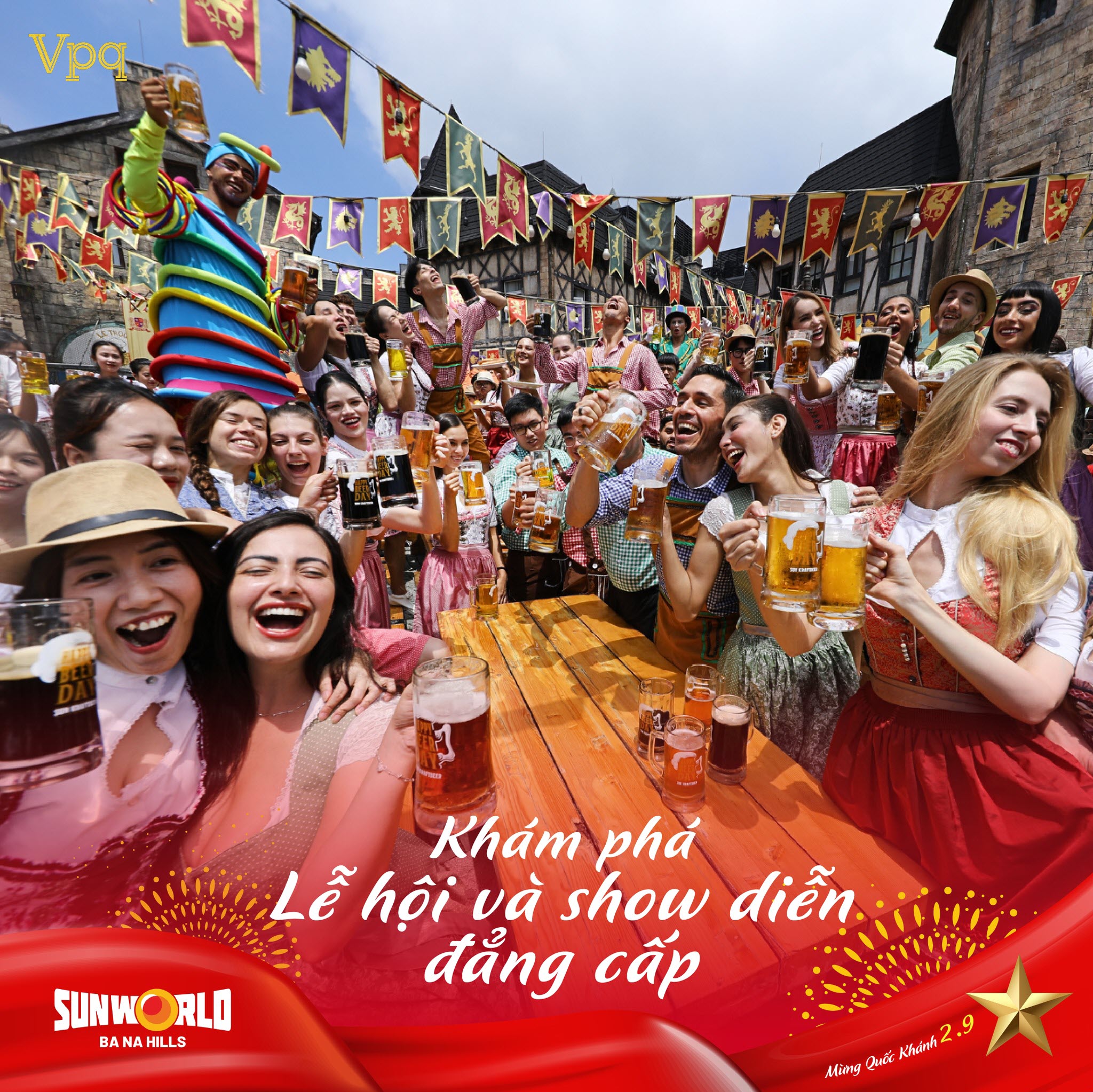 Lễ hội bia tươi tại Bà Nà Hills