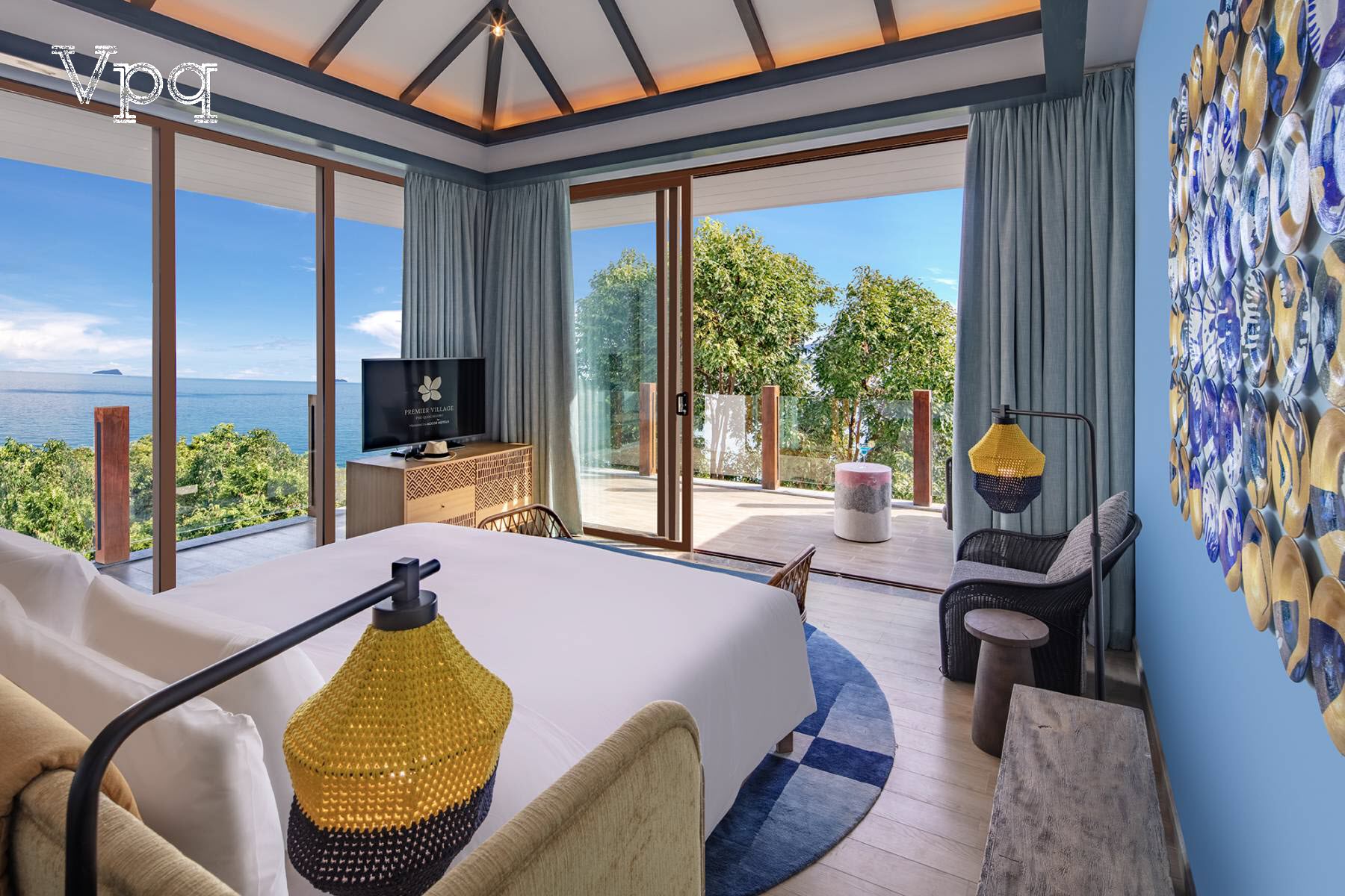 Phòng ngủ Eden Bay tràn ngập hơi thở đại dương