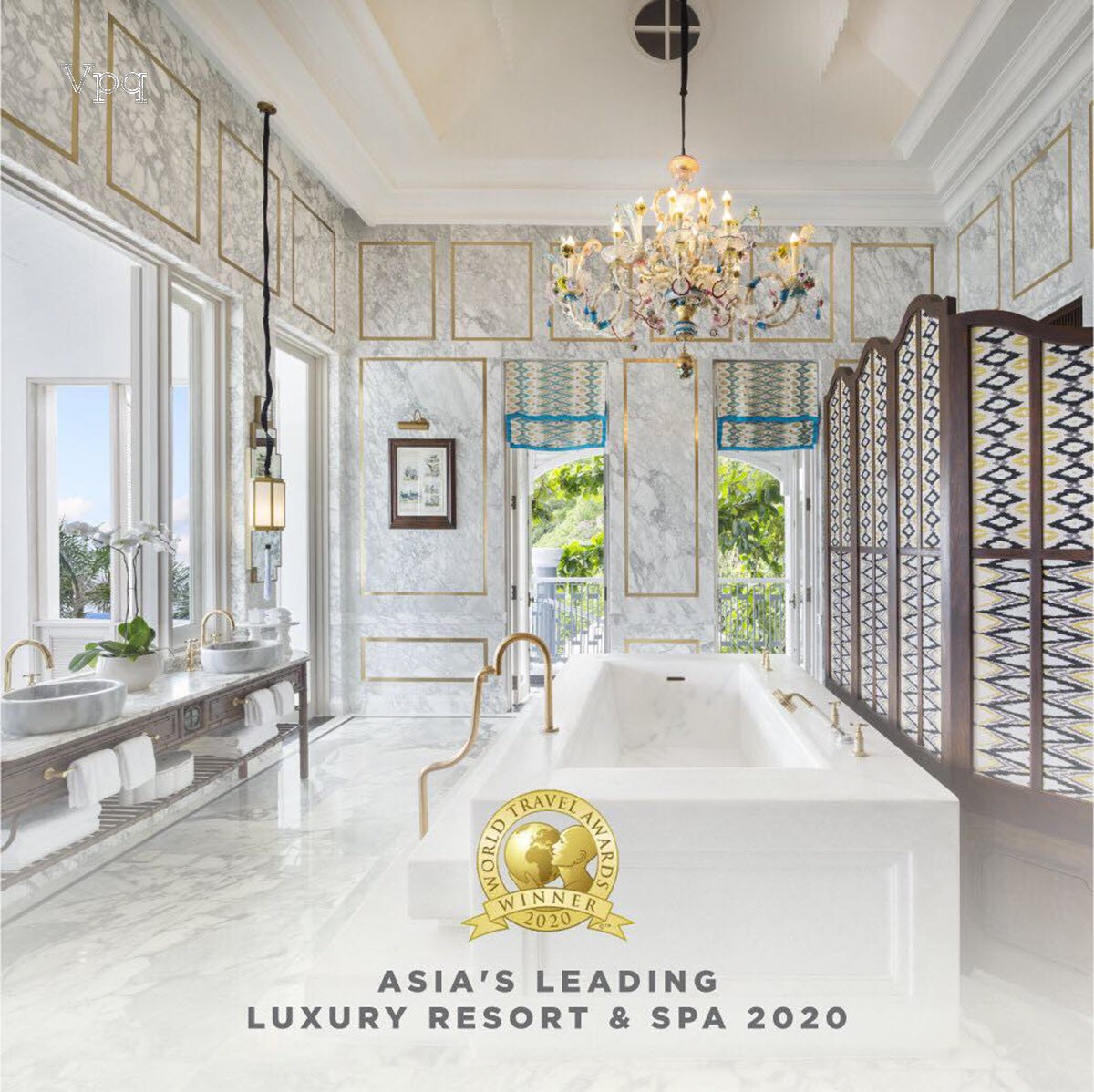 Khu nghỉ dưỡng và spa hàng đầu Châu Á 2020 do World Travel Awards vinh danh