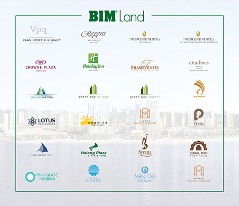C&aacute;c thương hiệu BIM Land