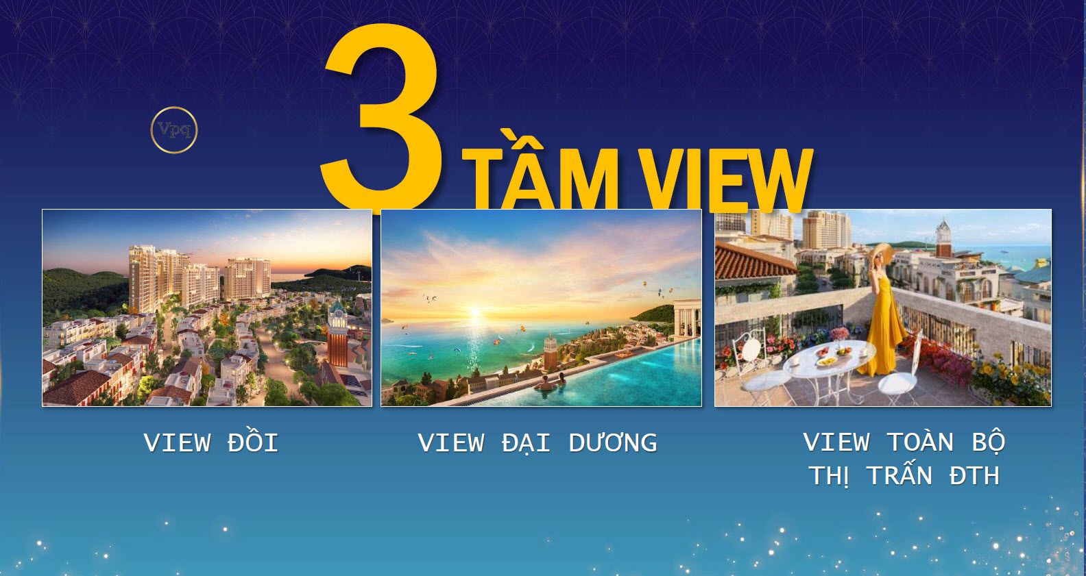 3 tầm view đắt gi&aacute; căn hộ The Sky