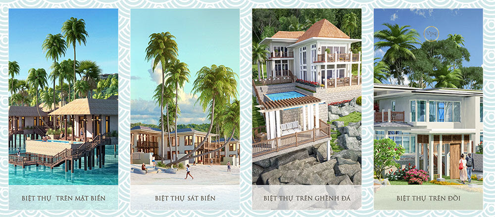C&aacute;c loại biệt thự tại Premier Village Phu Quoc Resort