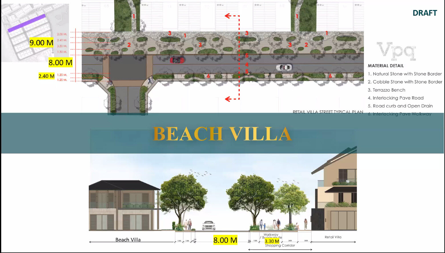 Tuyến đường A5 Beach Villa - Sun Secret Valley