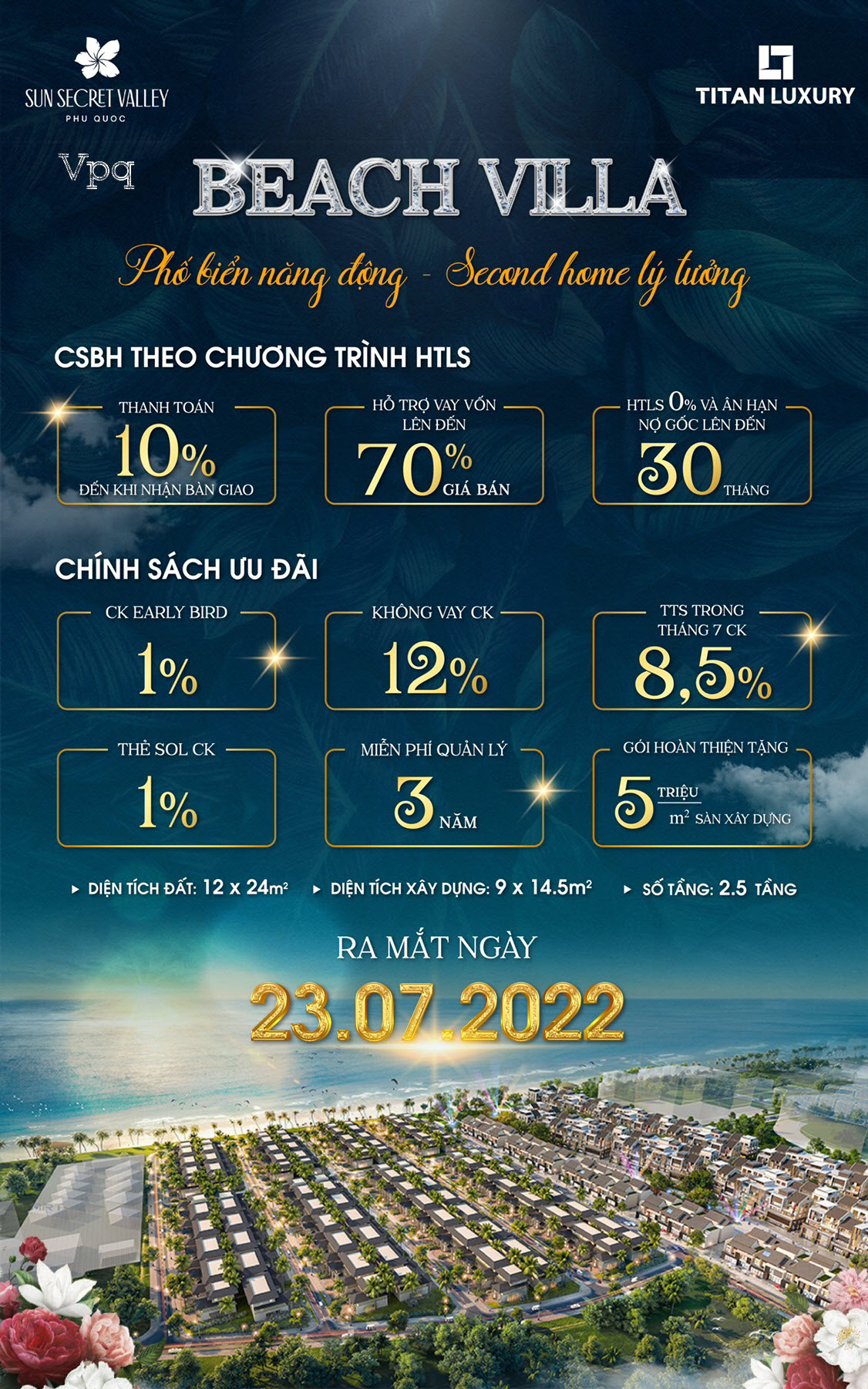 Beach Villa - Phố biển năng động, Second home lý tưởng
