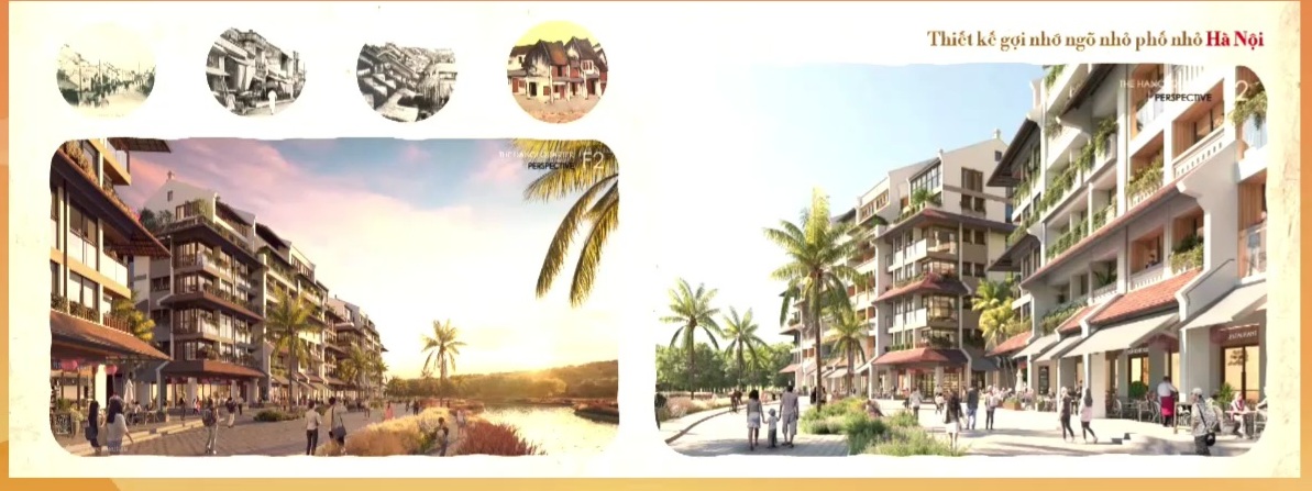 Những căn Townhouse, Shophouse lấy cảm hứng kiến trúc Hà Nội