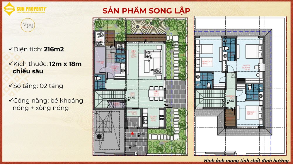 Biệt thự song lập Sun Beauty Onsen Village