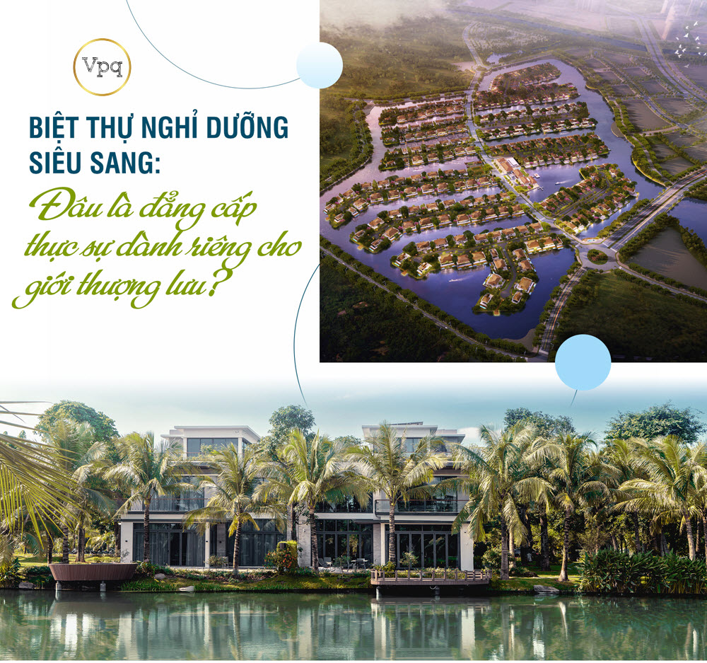 H&igrave;nh ảnh phối cảnh v&agrave; thực tế biệt thự đảo Ecopark - Grand The Island