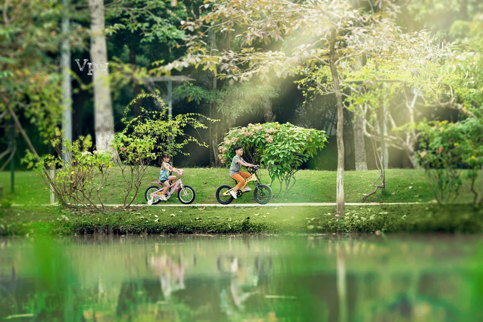 Cuộc sống chan h&ograve;a với thi&ecirc;n nhiện tại Eco Central Park Vinh
