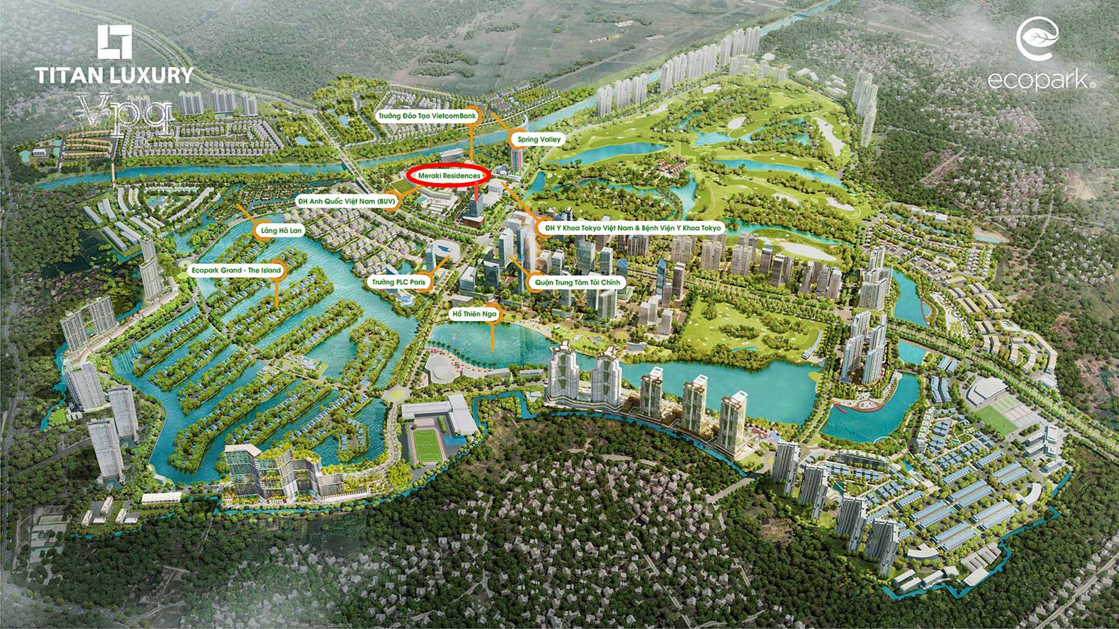 Vị tr&iacute; dự &aacute;n căn hộ Meraki Residences