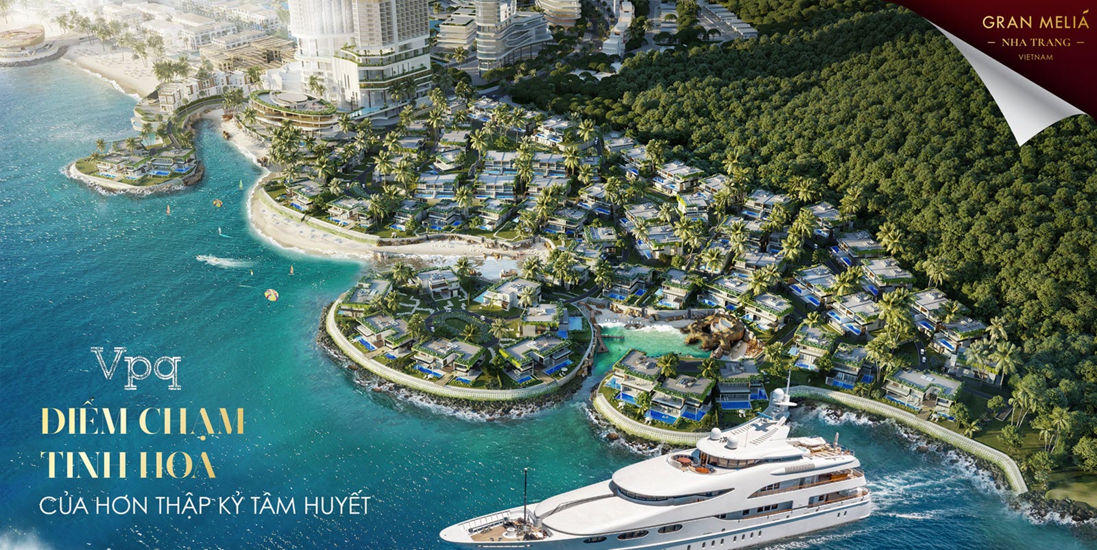 Phối cảnh dinh thự Gran Meliá Nha Trang