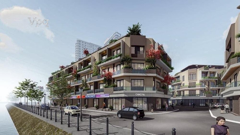 Phối cảnh Shophouse Hacom Mall Phan Rang, Ninh Thuận