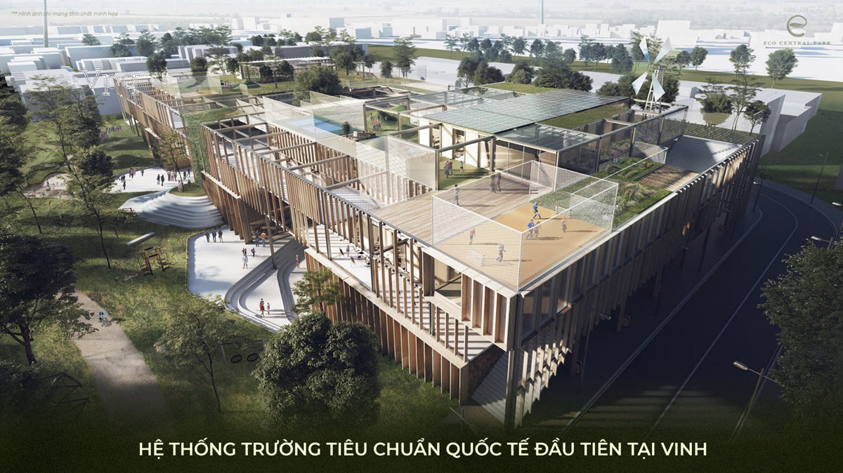 Hệ thống trường ti&ecirc;u chuẩn quốc tế đầu ti&ecirc;n tại Vinh