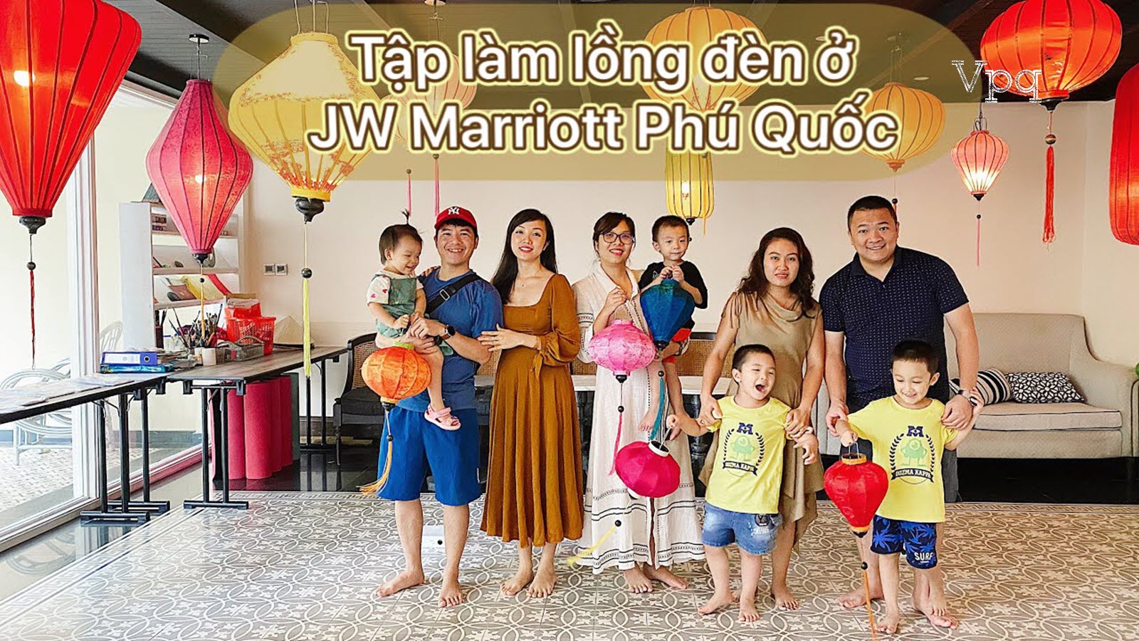 Tập l&agrave;m đ&egrave;n lồng tại JW Marriot Phu Quoc Resort