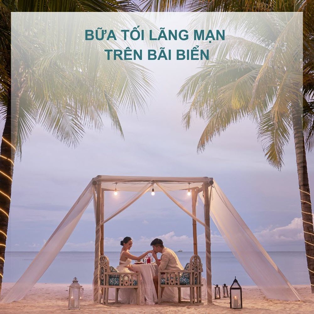 Bữa tối lạng mạn tr&ecirc;n biển tại JW Marriot Phu Quoc