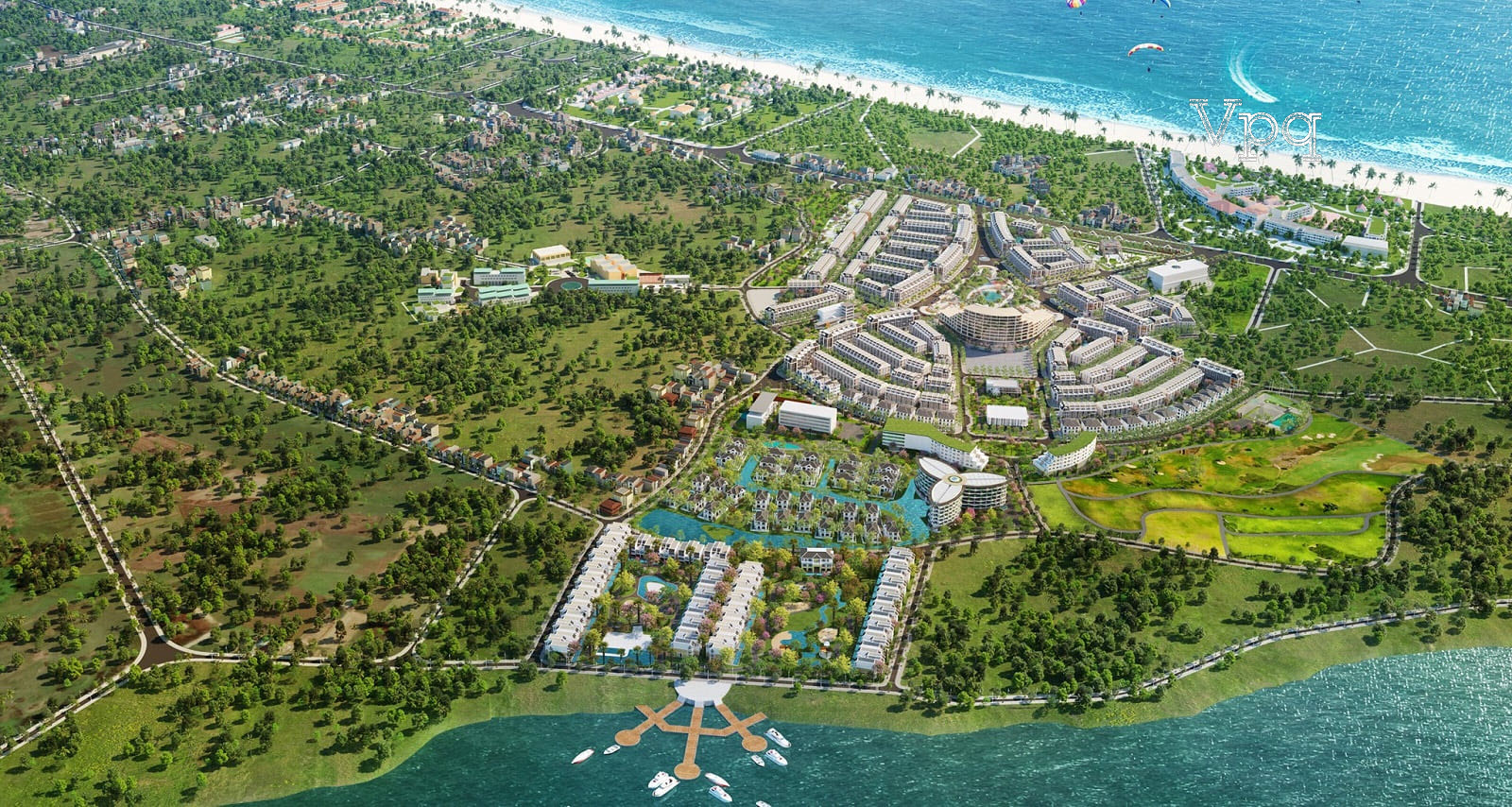 Phối cảnh dự &aacute;n La Queenara Hội An