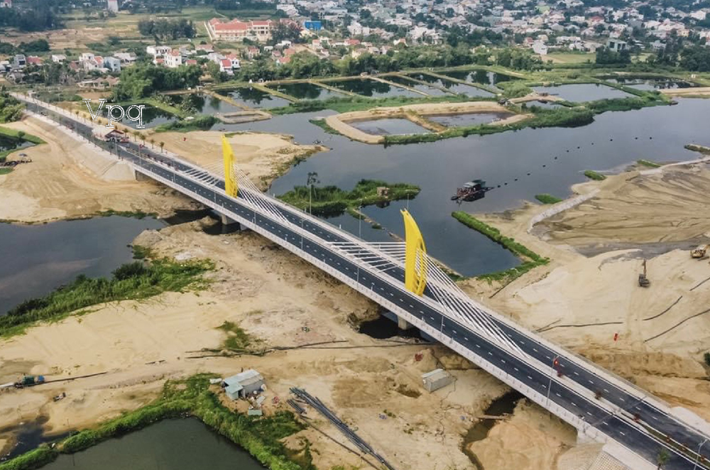 Cầu &Ocirc;ng Điền sắp đ&atilde; ho&agrave;n th&agrave;nh v&agrave; th&ocirc;ng xe kỹ thuật