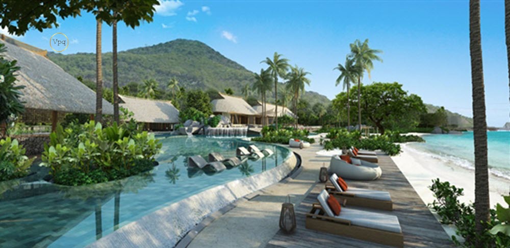 Phối cảnh nh&agrave; h&agrave;ng, Clubhouse LUXNAM* Ph&uacute; Quốc