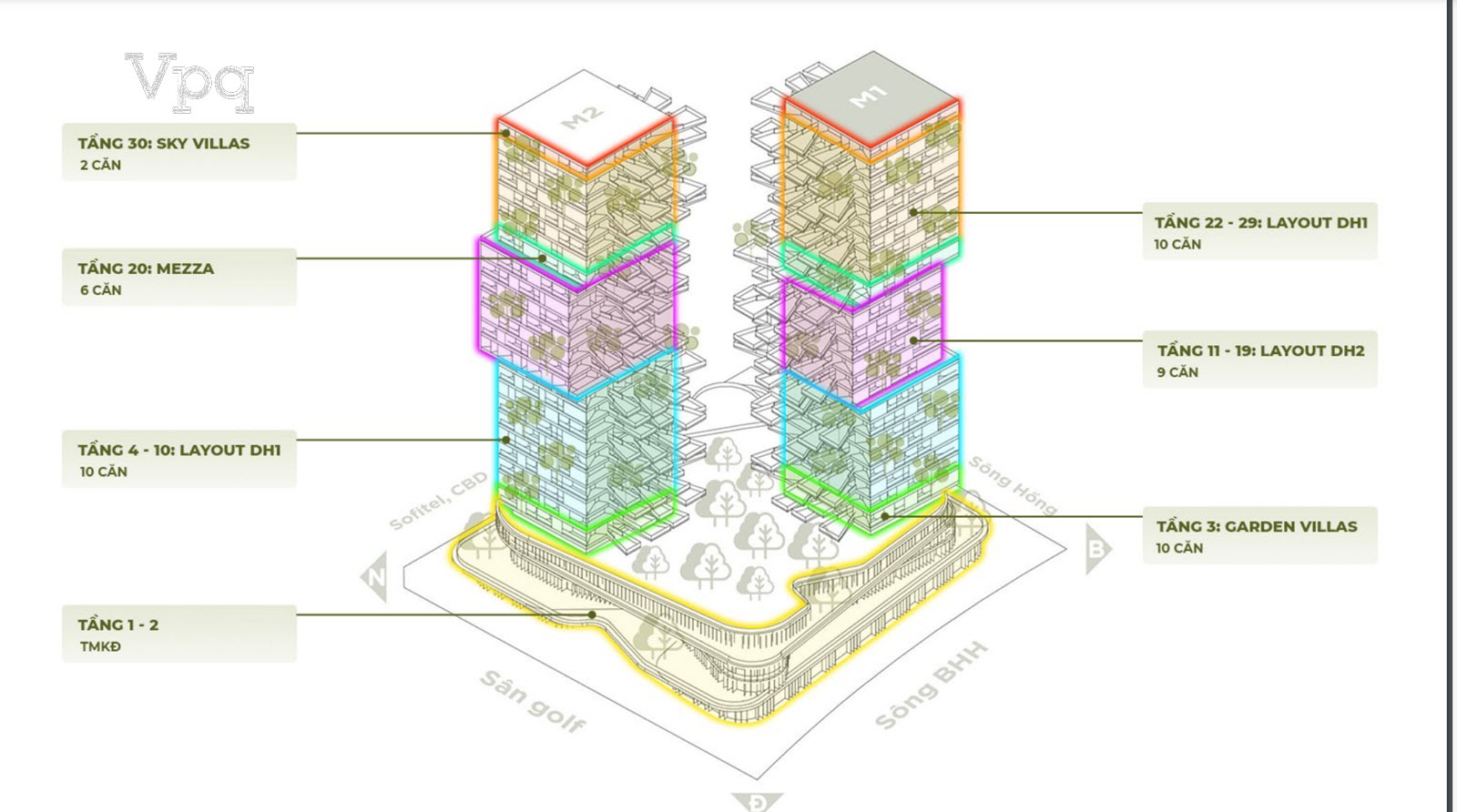 Thiết kế căn hộ Meraki Residences