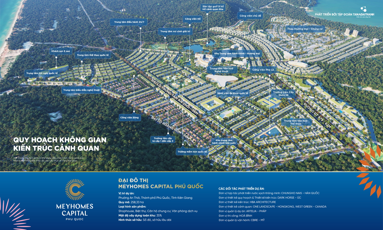 Quy hoạch tổng thể Meyhomes Capital Phú Quốc